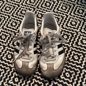 Adidas sambas White and Black Trainers